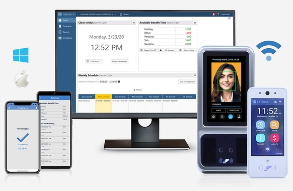 Lathem | PayClock Employee Time Clock System
